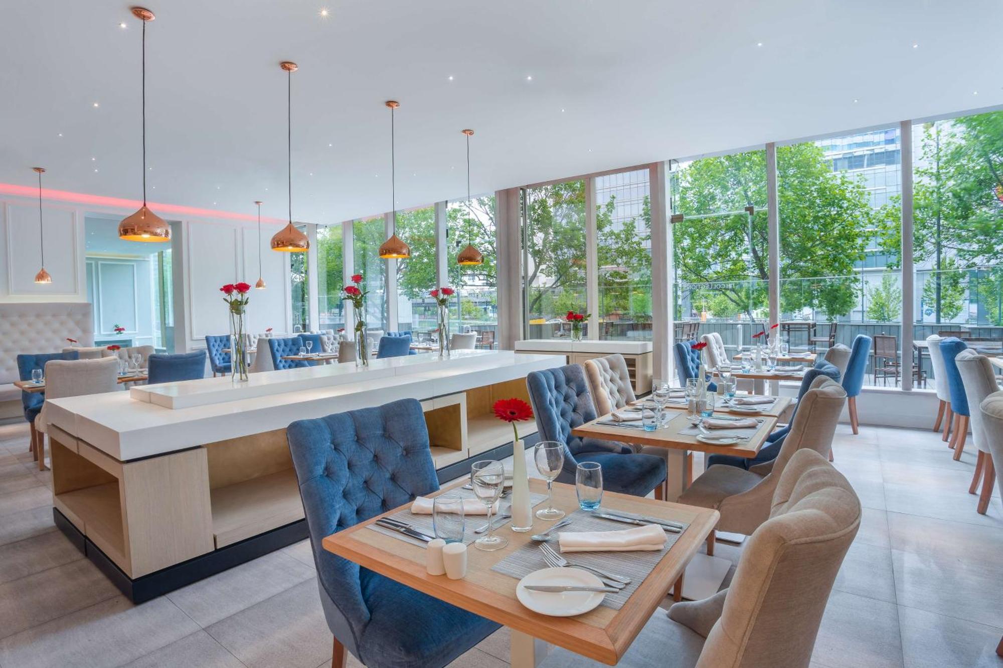 โรงแรม เอ็นเอช คอลเลคชัน พลาซา ซานเทียโก ซานติอาโก ภายนอก รูปภาพ The restaurant
